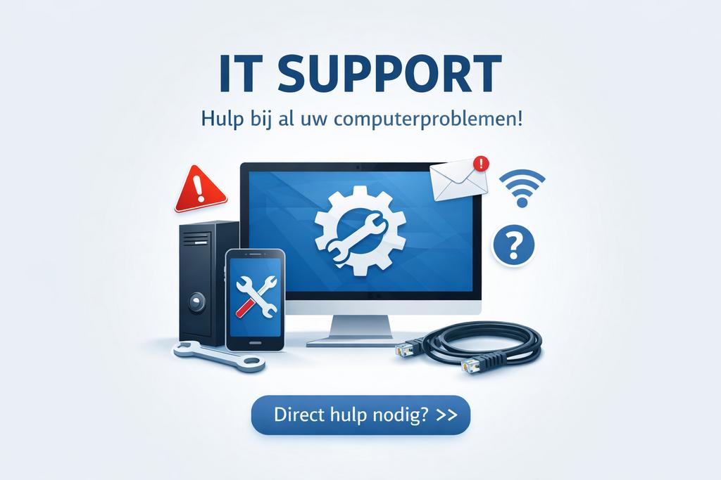 Computer kapot of traag? Ook installatie & data herstel!, Ook voor bedrijven, Computerreparatie en Onderhoud