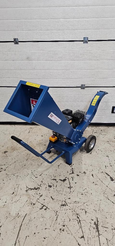 HBM Hakselaar - Houtversnipperaar 196 cc - 6,5 pk - 4 takt., Ophalen of Verzenden, Zo goed als nieuw, Benzine