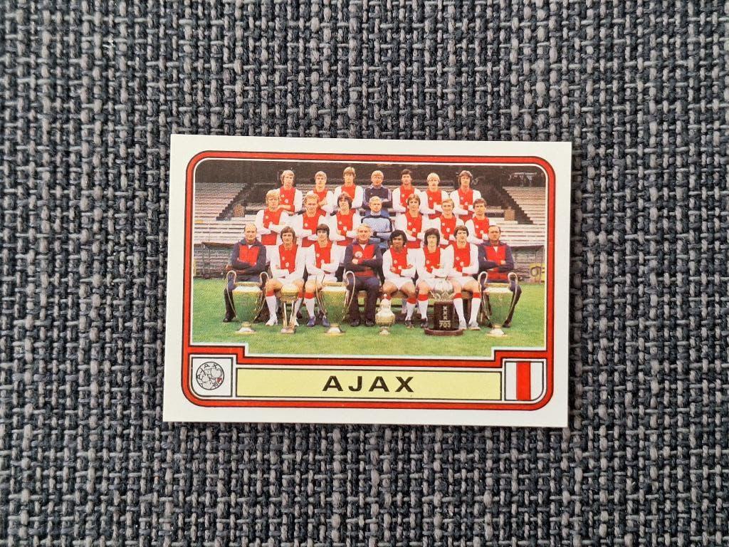Panini Voetbal 80 Ajax Team, Verzenden, Zo goed als nieuw, Plaatje