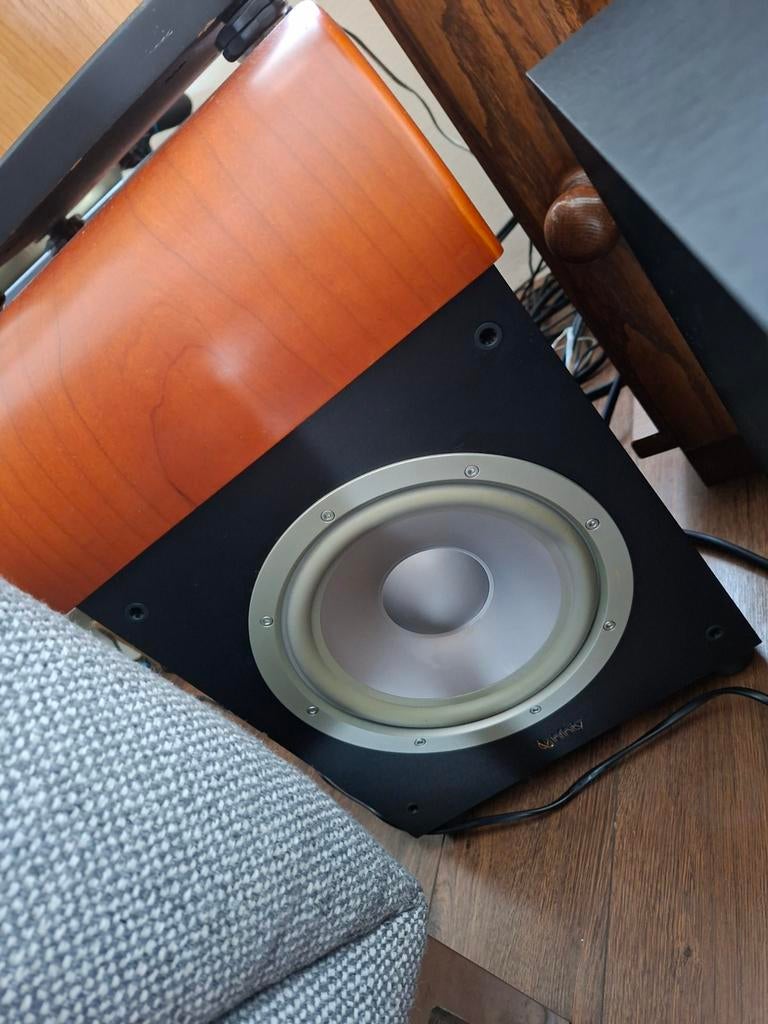 Infinity Subwoofer - Krachtige Bass voor Thuisbioscoop, Overige merken, Gebruikt, Subwoofer, Ophalen of Verzenden