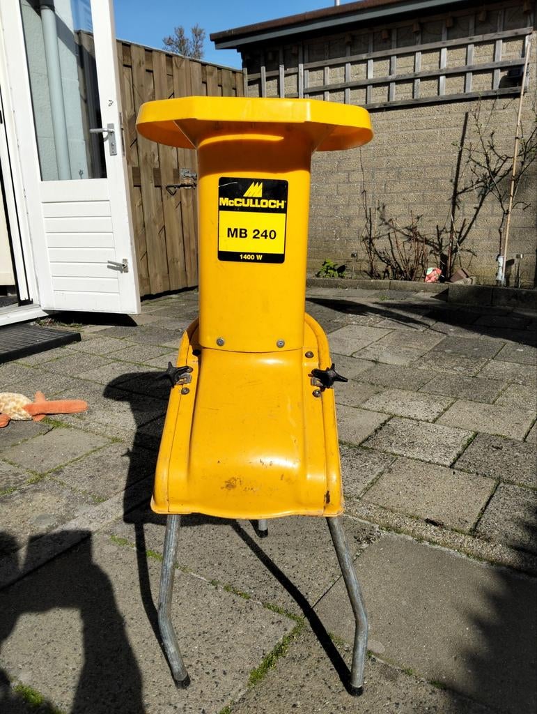 Takken hakselaar., Ophalen, Gebruikt