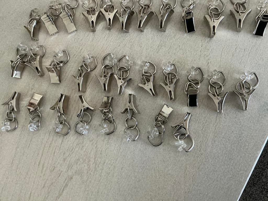 Onderdelen voor gordijn ophanging in boot, caravan of tent., Ophalen, Overige materialen, Hangers, Nieuw