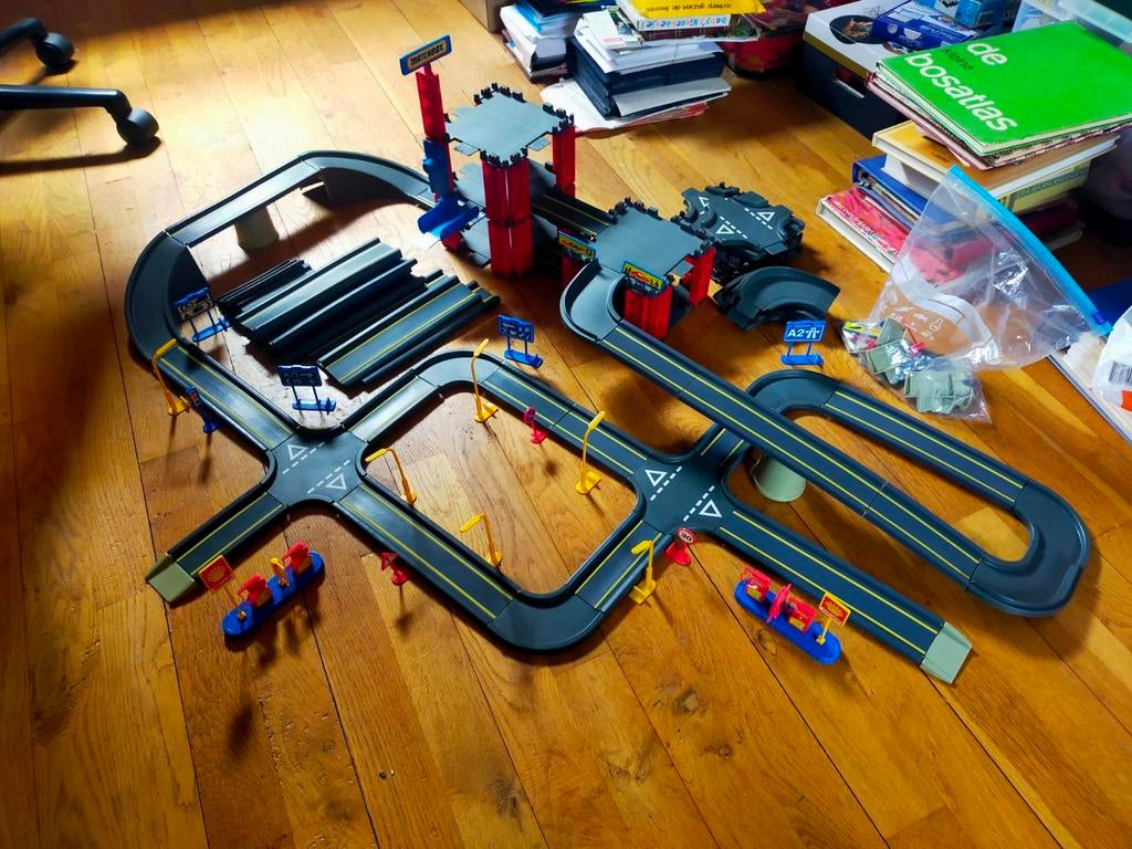 Matchbox garage bouwen 1973 vintage, Ophalen, Gebruikt, Handmatig, Overige merken