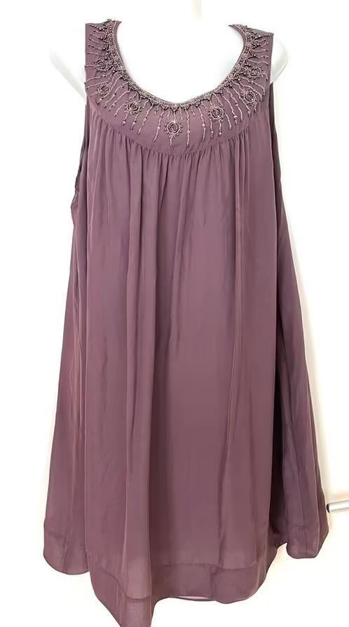 Monsoon zijden tuniek maat 44/46[v], Ophalen of Verzenden, Zo goed als nieuw, Maat 46/48 (XL) of groter, Overige kleuren