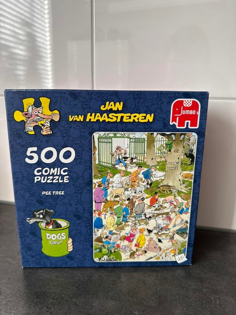 Jan van Haasteren puzzel, Ophalen of Verzenden, 500 t/m 1500 stukjes, Zo goed als nieuw, Legpuzzel