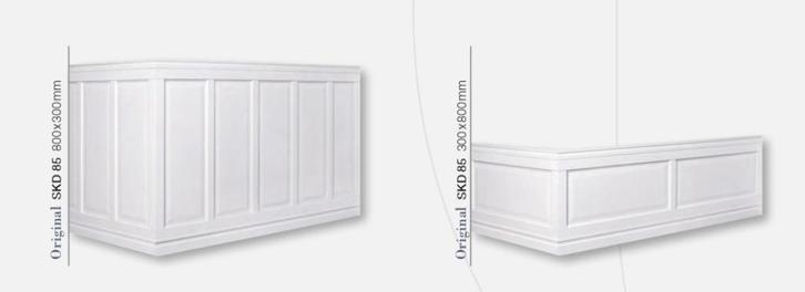 Lambrisering | Wandbekleding | Skantrae [Paneel] - OUTLET, Minder dan 20 mm, Niet ingevuld, Nieuw, Niet ingevuld