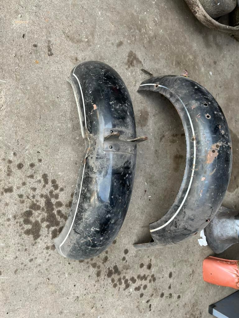 Set spatborden Ural/Dnepr, Motoren, Ophalen of Verzenden, Gebruikt