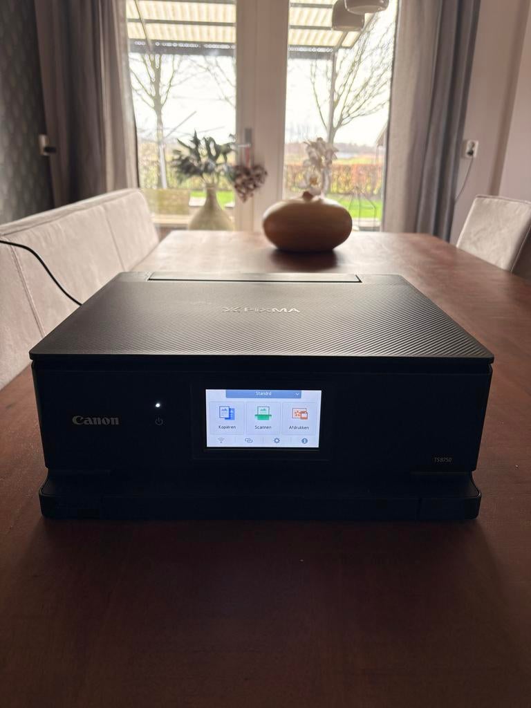 Canon PIXMA TS8750 printer, Computers en Software, Printers, Ophalen, Gebruikt, Inkjetprinter, All-in-one