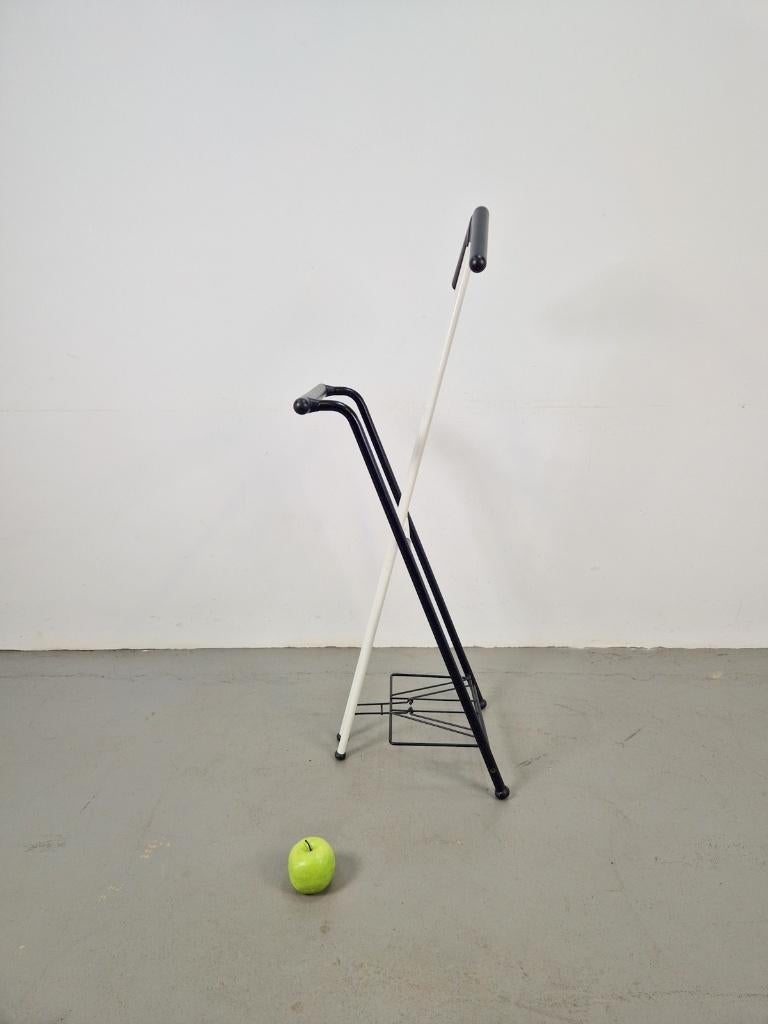 Vintage Postmodern Valet Kledingrek '80 dressboy memphis, N, N, 100 tot 150 cm, Overige typen