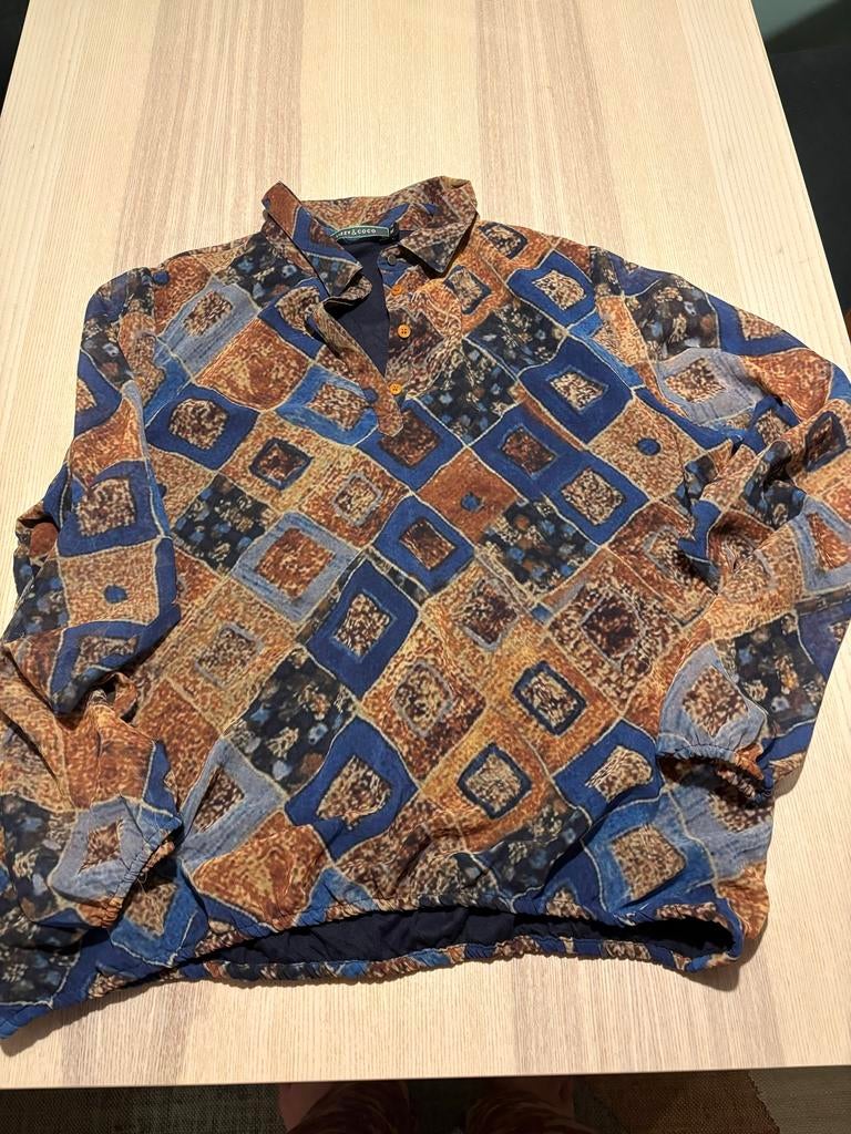 Lizzy & Coco Blouson XL - Stijlvolle Dames Blouse, Ophalen of Verzenden, Gedragen, Maat 46/48 (XL) of groter, Overige kleuren