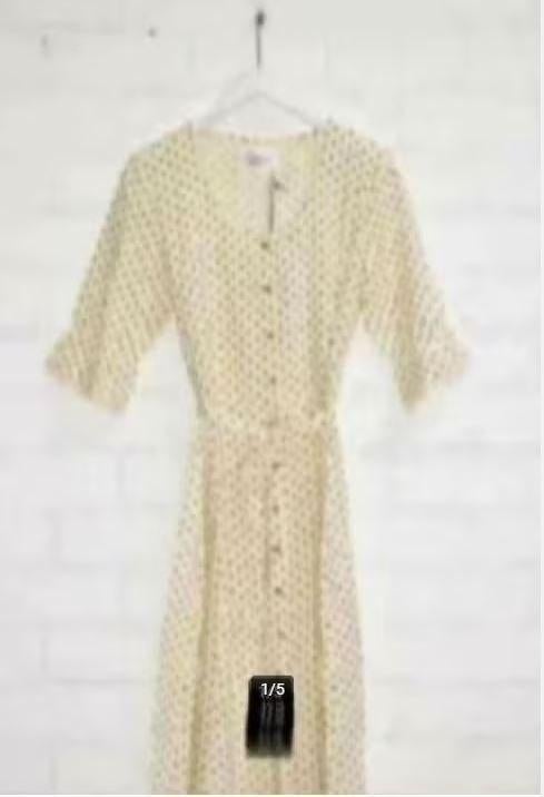 Leon & Harper - Prachtige polkadot Jurk maat 36 - Nieuw €180, Overige kleuren, Leon & Harper, Nieuw, Ophalen of Verzenden