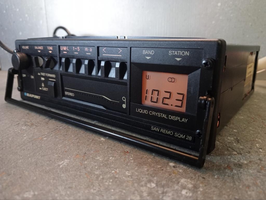 Blaupunkt Auto Radio Cassette Oldtimer Youngtimer, Auto diversen, Ophalen of Verzenden