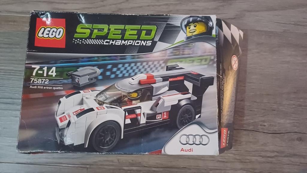 LEGO 75872 Speed Champions Audi R18 E-tron Quattro
Compleet, Kinderen en Baby's, Speelgoed | Duplo en Lego, Ophalen of Verzenden
