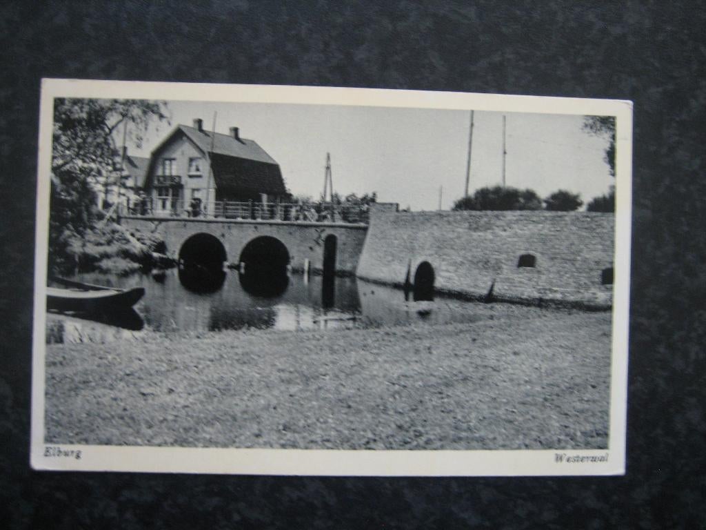ELBURG Westerwal, Verzamelen, Ansichtkaarten | Nederland, Ophalen of Verzenden, 1920 tot 1940, Gelderland