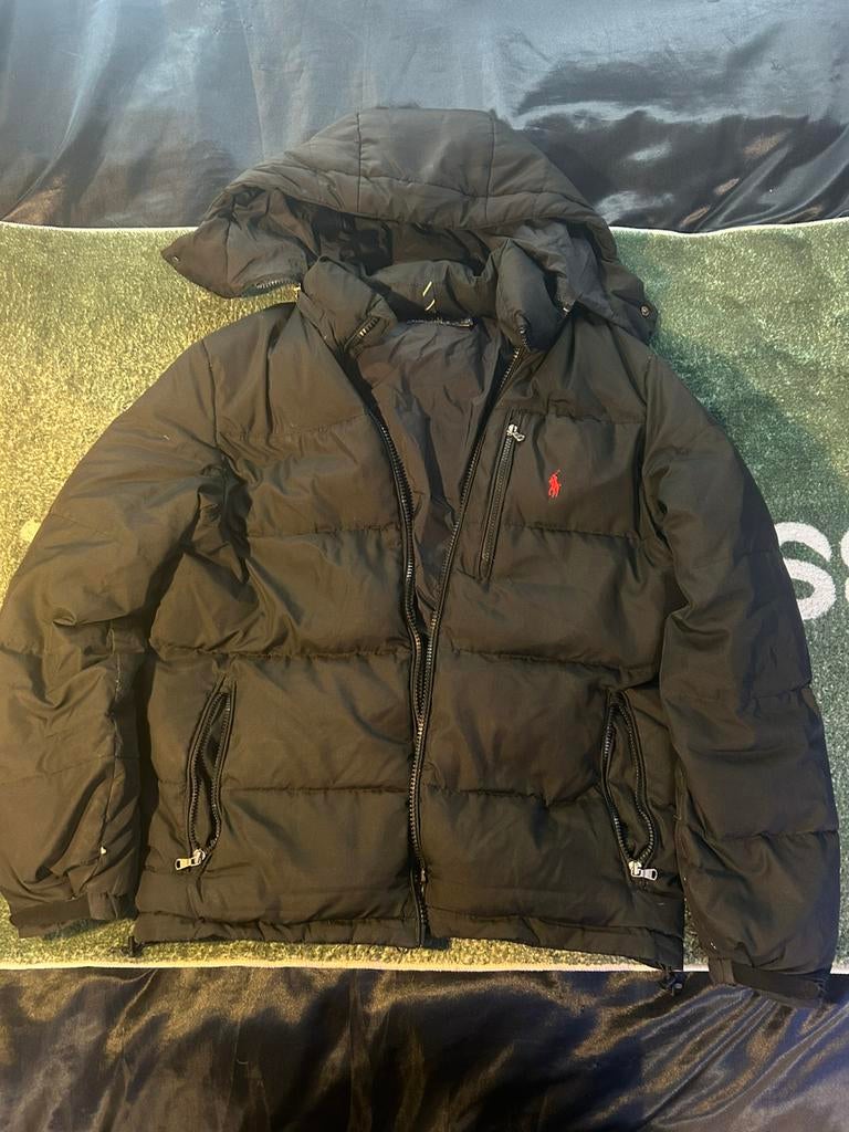 Ralph Lauren Puffer - Zwart, Kleding | Heren, Jassen | Winter, Ophalen of Verzenden, Zo goed als nieuw, Maat 52/54 (L), Zwart