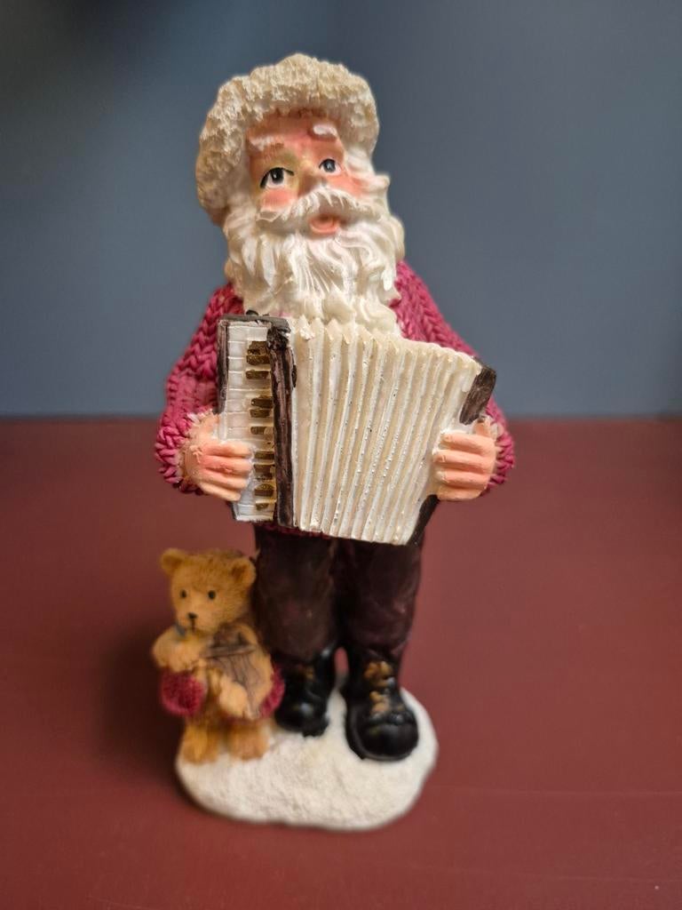 Kerstman met accordeon, ., Ophalen of Verzenden, Zo goed als nieuw, .
