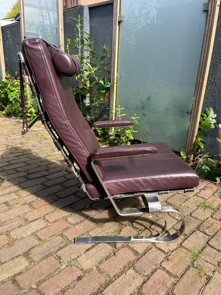 COR Kjaerholm stijl Danish Design Deens Brutalisme Vintage, Huis en Inrichting, Fauteuils, Ophalen, Minder dan 50 cm, Gebruikt