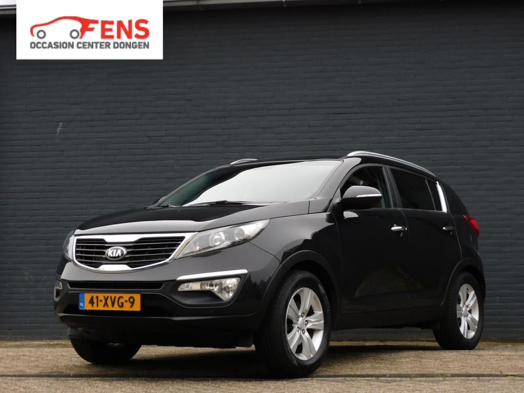 Kia Sportage 1.6 GDI Plus Pack PARKEERSENSOREN! CRUISE! CLIM, Auto's, Voorwielaandrijving, Euro 5, 4 cilinders, Zwart