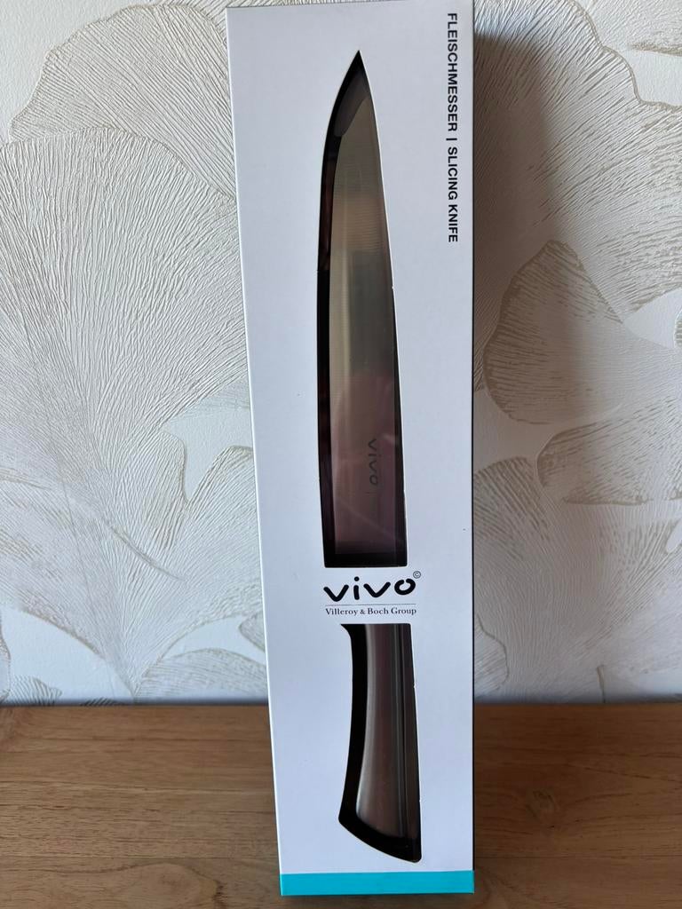 Vlees mes Vivo (Villeroy & Boch ), Huis en Inrichting, Keuken | Bestek, Ophalen of Verzenden, Nieuw, Rvs of Chroom