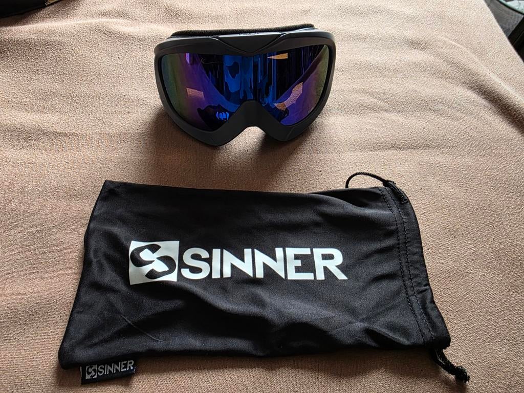 Sinner Skibril - Zo goed als nieuw, Overige merken, Sinner, Overige typen, Onbekend