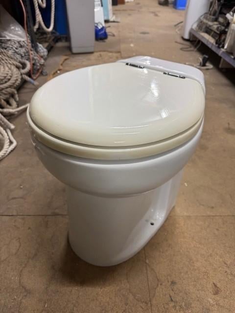 Tecma 12V elektrisch toilet, Ophalen, Gebruikt, Kombuis en Sanitair