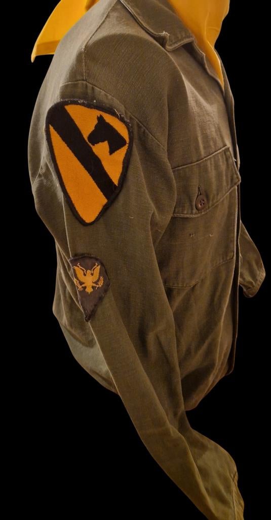 1st Cavalry Division Vietnam war, Ophalen of Verzenden, Landmacht, Amerika, Embleem of Badge