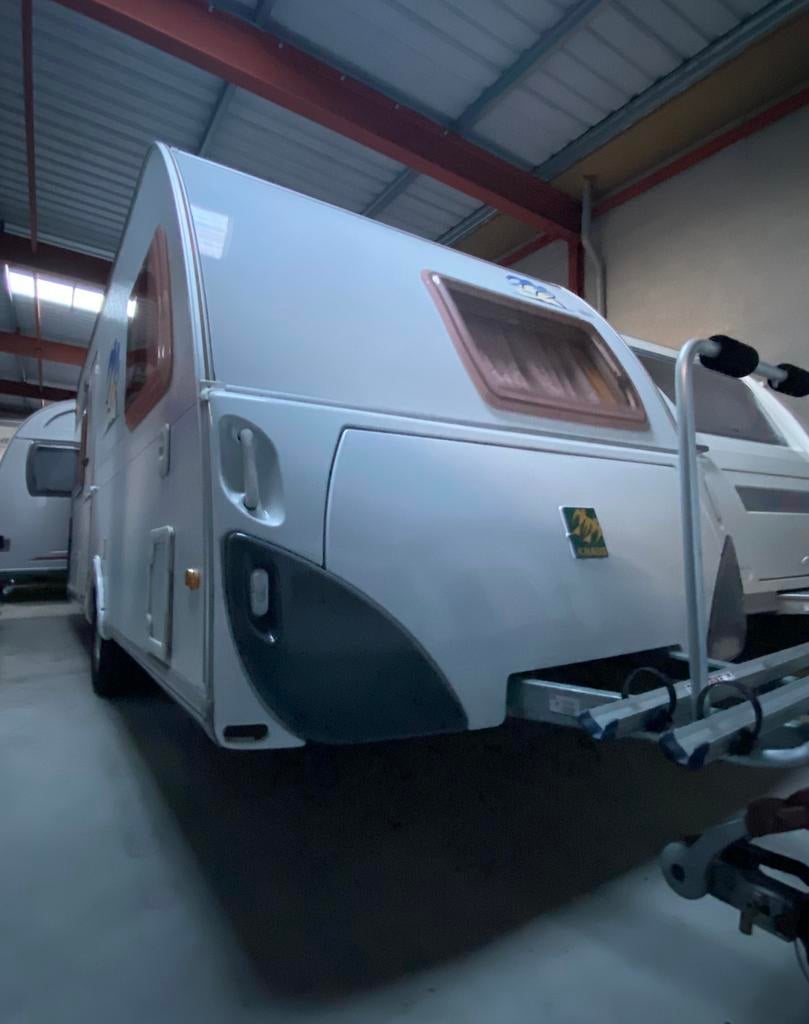 Knaus Südwind 450 FU 2004 incl. alle inboedel etc., Caravans en Kamperen, Caravans, Kachel, Vast bed, Particulier, 4 tot 5 meter