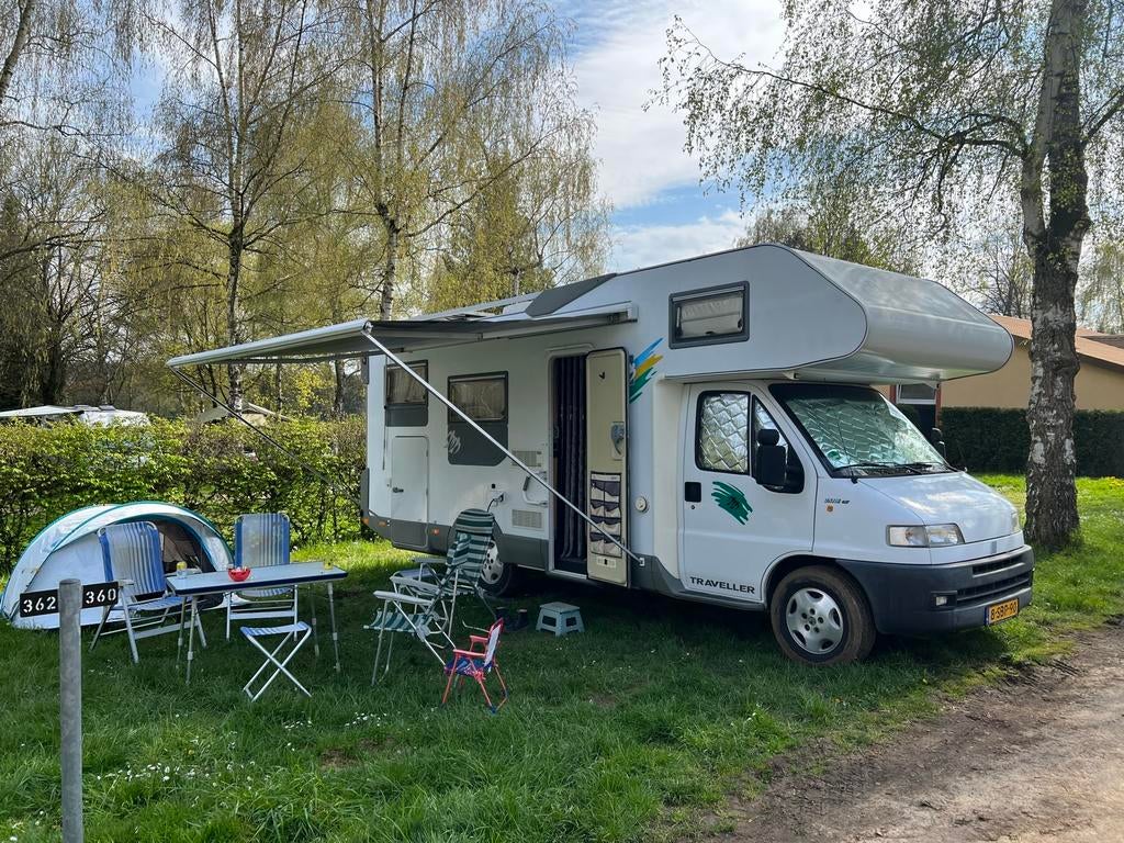Camper Fiat Ducato 230 Knaus Traveller 685, Alkoof, Ringverwarming, Fiat, Achteruitrijcamera