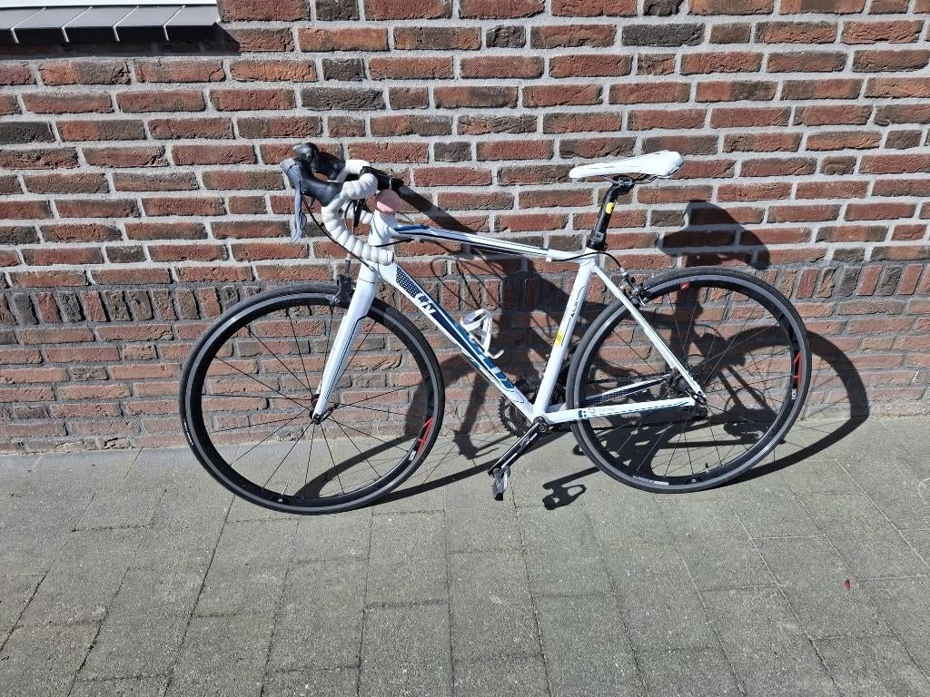 Dames en Heren racefiets, Fietsen en Brommers, Fietsen | Racefietsen, Ophalen, 28 inch, Gebruikt, Aluminium