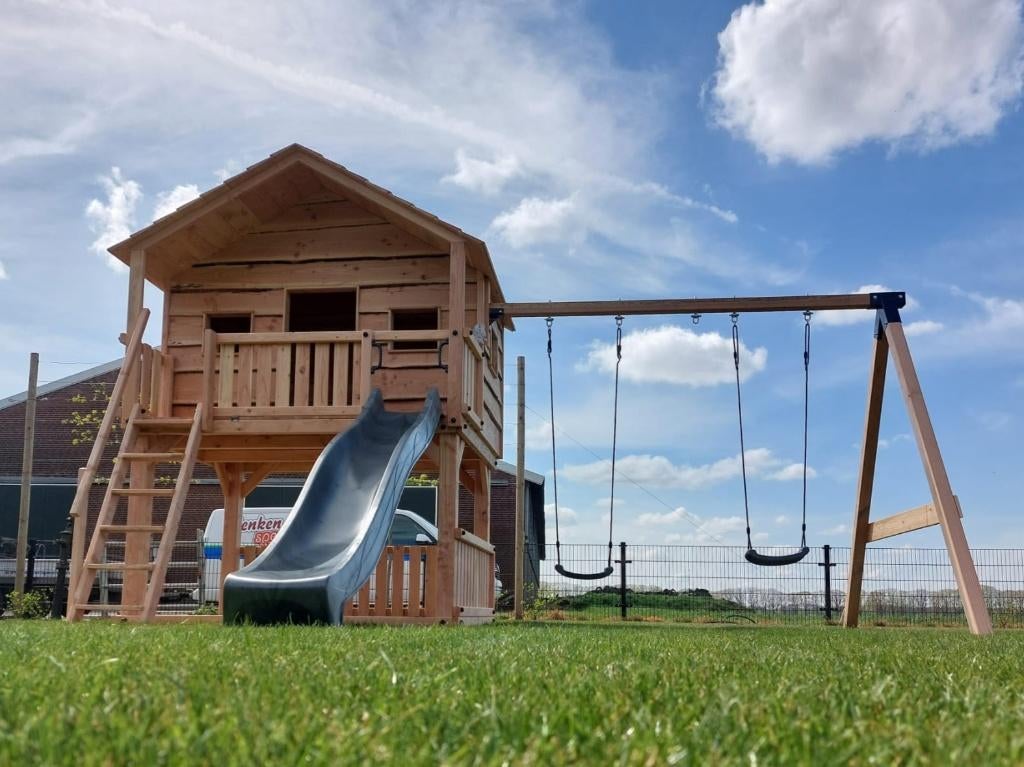 BOOMHUT HERENHUIS speeltoren speeltoestel klimtoren, Ophalen, Nieuw, Schommel, Aanbouwonderdeel