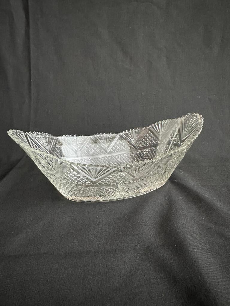 Waterford Crystal Aran schaal, Antiek en Kunst, Antiek | Glas en Kristal, Ophalen of Verzenden