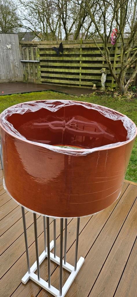 2 nieuwe lampenkappen, Ophalen, Nieuw, Rond, 50 cm of meer