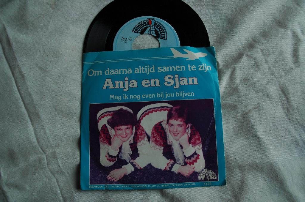 Goede singel.  ANJA EN SJAN Om daarna altijd samen te zijn., Ophalen of Verzenden, Zo goed als nieuw, Overige formaten, Levenslied of Smartlap