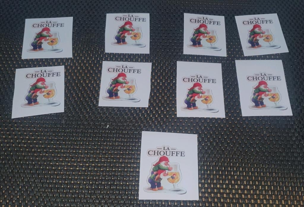 La chouffe stickers €2 per stuk, Ophalen of Verzenden, Nieuw, Sticker
