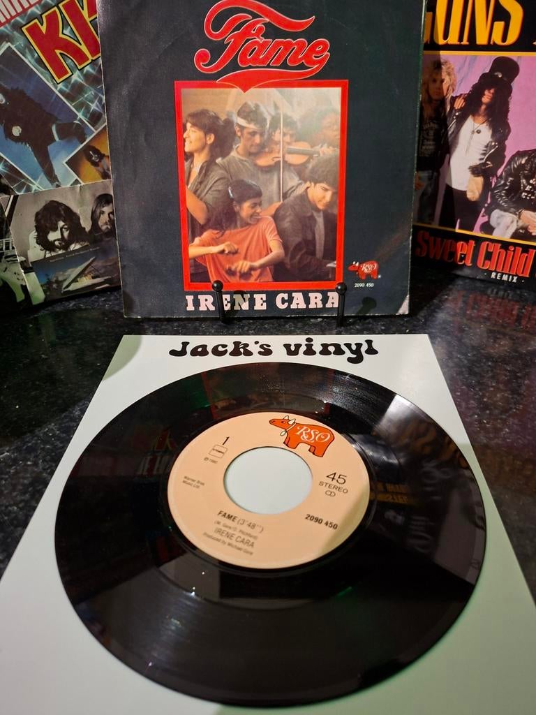 Irene Cara - Fame (Single Vinyl) 1980, Ophalen of Verzenden, 1980 tot 2000, Gebruikt, Overige formaten