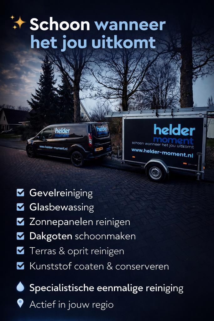 Glazenwasser, Schoonmaken bedrijfsruimte