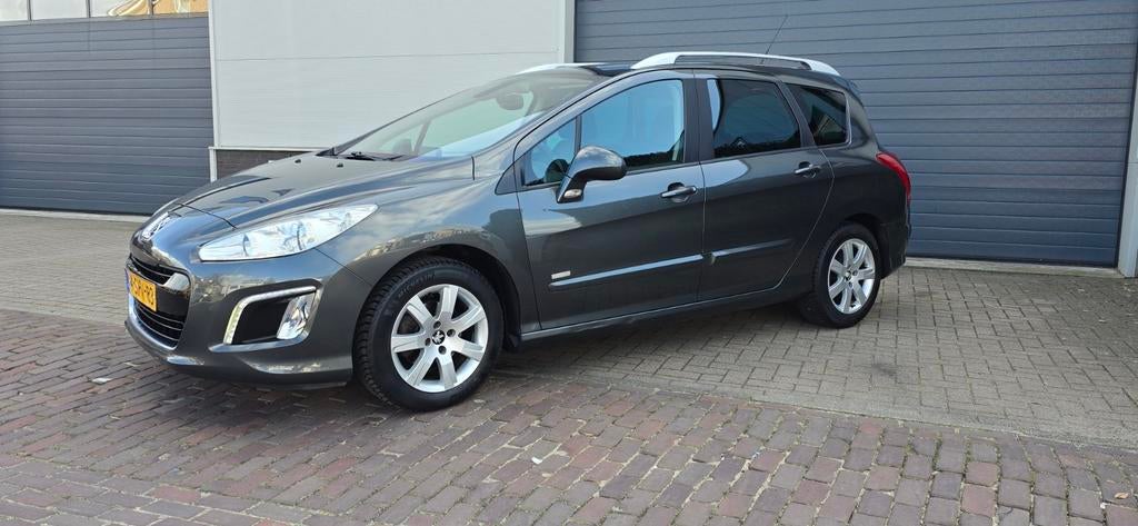 Peugeot 308 1.6 VTI 16V SW 7P 2013 Grijs,nw apk, Auto's, Peugeot, Voorwielaandrijving, Stof, Zwart, 4 cilinders