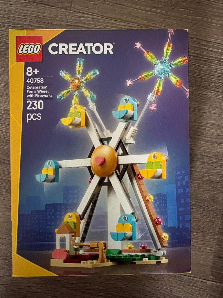 Lego creator 40758 reuzenrad NIEUW Ferris Wheel celebration, Lego, Nieuw, Ophalen of Verzenden, Inclusief doos