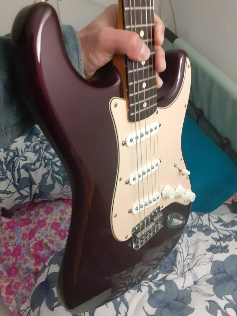 Fender Strat Mexico, Muziek en Instrumenten, Ophalen, Gebruikt, Solid body, Fender