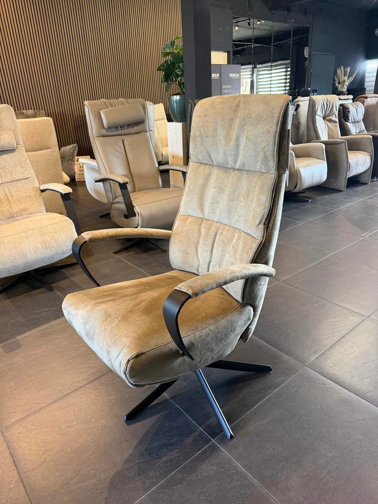 De toekomst Relaxfauteuil Twice 190 pro XXL 70% korting, Minder dan 75 cm, Nieuw, Ophalen of Verzenden, Stof
