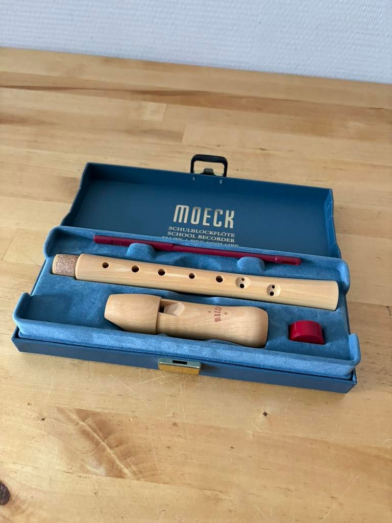 Moeck School Blokfluit, Ophalen of Verzenden, Zo goed als nieuw, Sopraan of Sopranino
