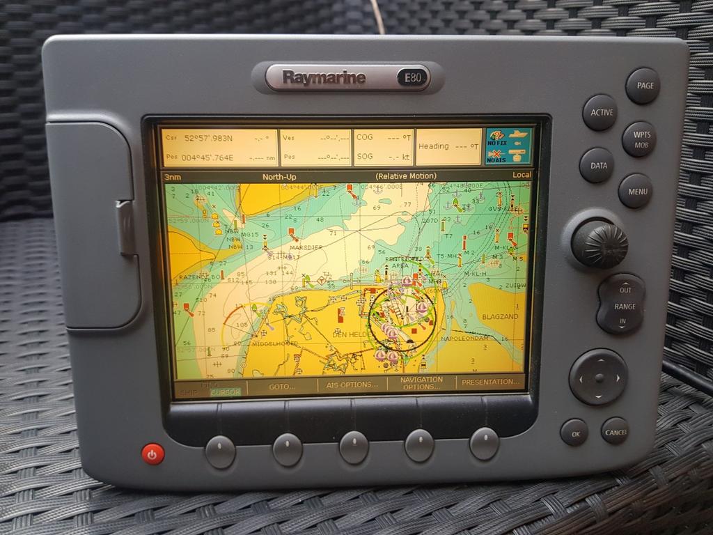Raymarine E80 MFD kleurenkaartplotter display, Ophalen of Verzenden