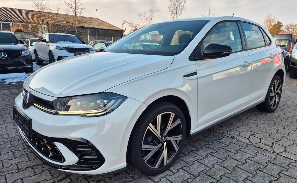 Volkswagen Polo R-Line 1.0 TSI 95pk 2022 Wit, Voorwielaandrijving, Stof, Zwart, Wit