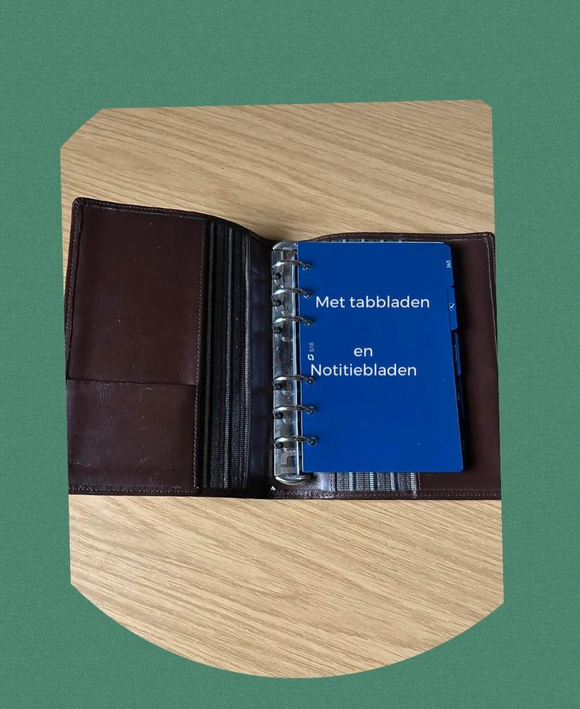 Leren agenda-omslag Succes agenda, Diversen, Verzenden, Zo goed als nieuw