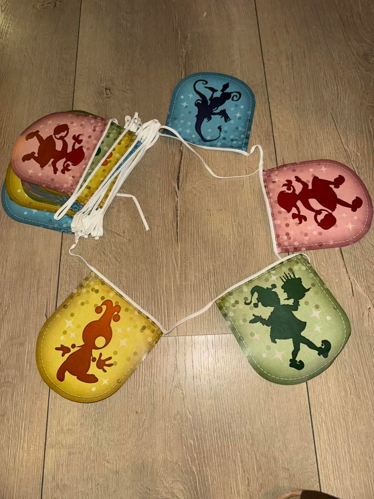 Efteling slinger, Ophalen of Verzenden, Zo goed als nieuw, Versiering, Verjaardag