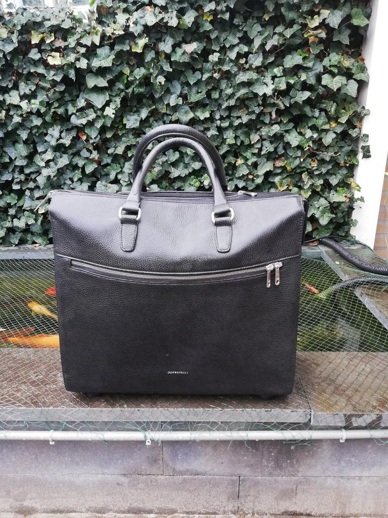 Gigi Fratelli laptoptas / trolley - Zwart, Sieraden, Tassen en Uiterlijk, Tassen | Reistassen en Weekendtassen, Zo goed als nieuw