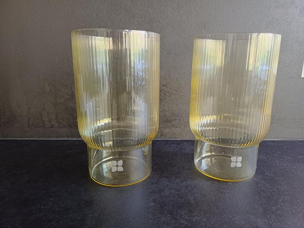 Waterdrop glazen, Ophalen, Nieuw