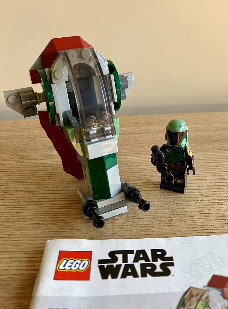 Lego StarWars 75344: Boba Fett's Starship Microfighter, Compleet, Gebruikt, Star Wars, Lego