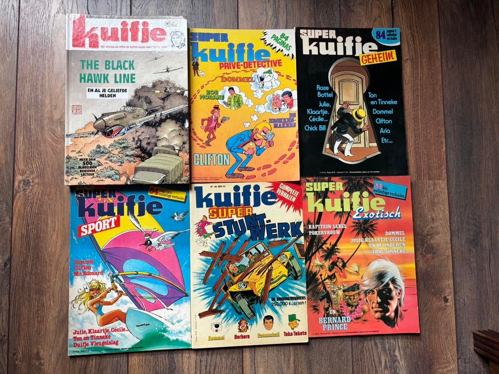 Te koop stripboeken super kuifje, Boeken, Stripboeken, Meerdere stripboeken, Ophalen of Verzenden, Gelezen
