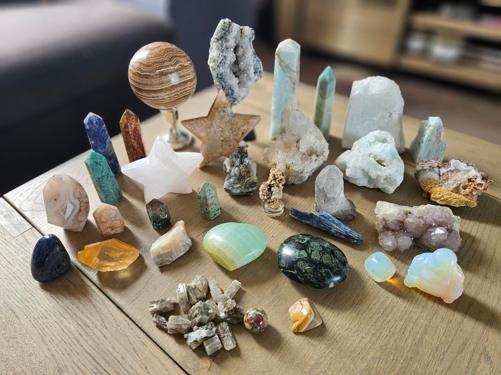 Edelenstenen & Mineralen: diversen, Ophalen of Verzenden